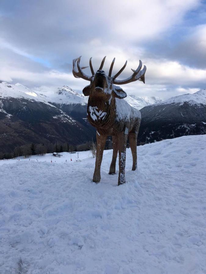 Chalet Crans-Montana Lejlighed Eksteriør billede